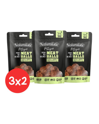 PACK NT MEATBALL DUCK & APPLE 300 GR