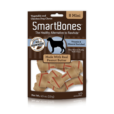 SmartBones PEANUT BUTTER MINI SmartBones PEANUT BUTTER MINI