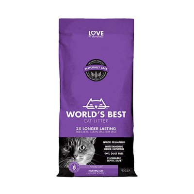 WORLD'S BEST CAT LITTER MULTICAT LAVANDA1