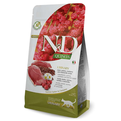 N&D QUINOA FELINO URINARY PATO
