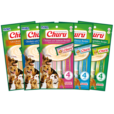 PACK CHURU PERRO TODOS LOS SABORES 280 GR TOTAL1