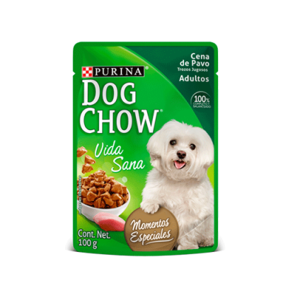 DOG CHOW POUCH ADULTO CENA DE PAVO DOG CHOW POUCH ADULTO CENA DE PAVO