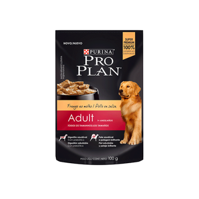 PRO PLAN POUCH ADULTO POLLO