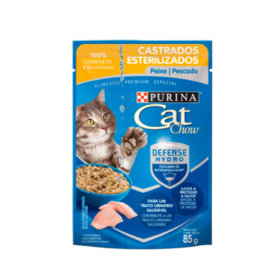 CAT CHOW POUCH ESTERILIZADO PESCADO CAT CHOW POUCH ESTERILIZADO PESCADO