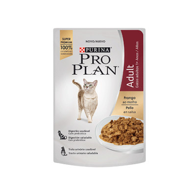 PRO PLAN POUCH ADULTO GATO POLLO
