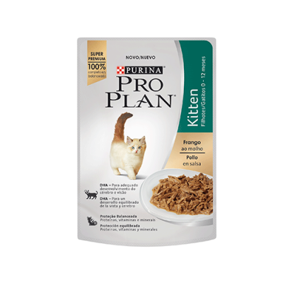 PRO PLAN POUCH KITTEN POLLO