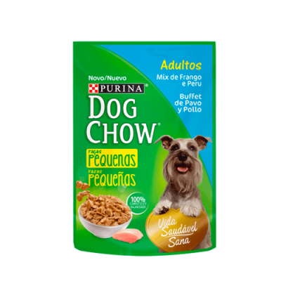DOG CHOW POUCH ADULTO RAZA PEQ PAVO Y POLLO DOG CHOW POUCH ADULTO RAZA PEQ PAVO Y POLLO