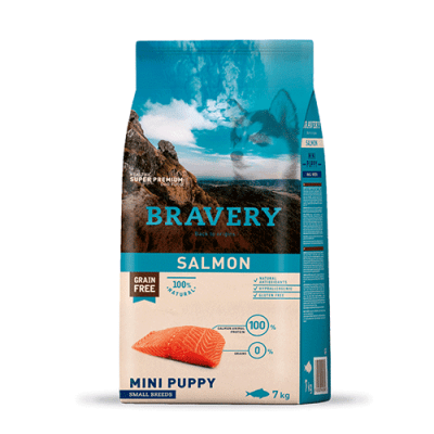 BRAVERY SALMON MINI PUPPY SMALL BREEDS