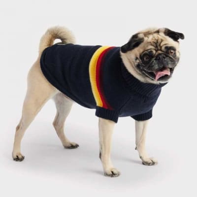 GFPET SWEATER RETRO XL AZUL MARINO