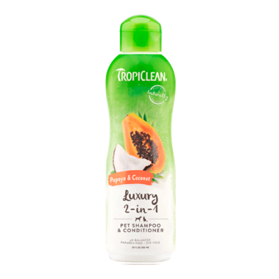TROPICLEAN PAPAYA AND COCONUT SHAMPOO