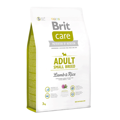 BRIT CARE ADULT SMALL BREED LAMB & RICE