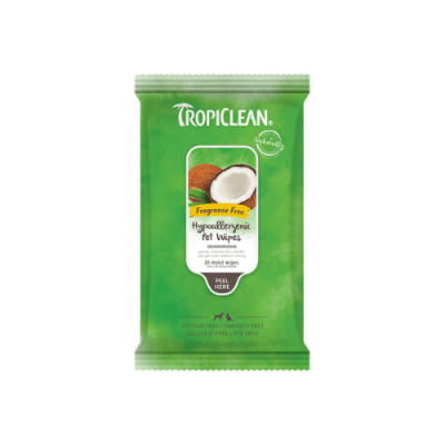 TROPICLEAN WIPES HYPOALERGENICAS1