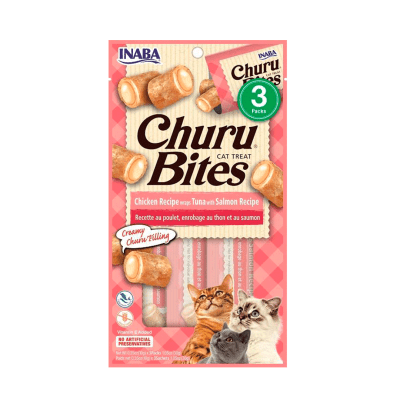 IB CHURU BITES CHICKEN RECIPE WRAPS TUNA SALMON