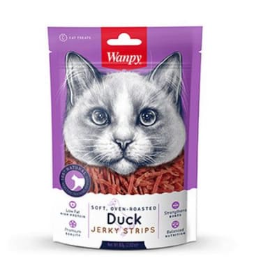 WANPY SOFT DUCK JERKY STRIPS GATO