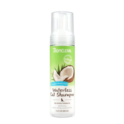 TROPICLEAN WATERLESS CAT SHAMPOO DANDER REDUCING