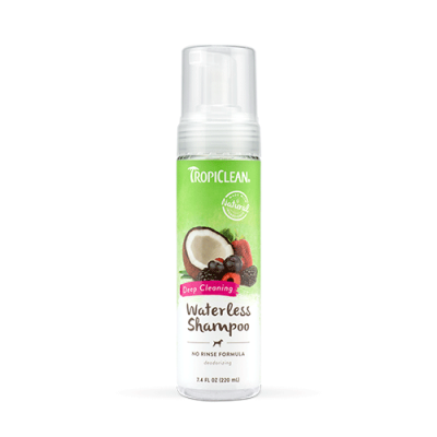 TROPICLEAN WATERLESS DEEP CLEANING DOG SHAMPOO