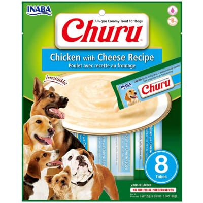 IB CHURU DOG POLLO Y QUESO 8 TUBOS