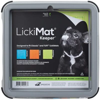 LICKIMAT KEEPER GRAY1
