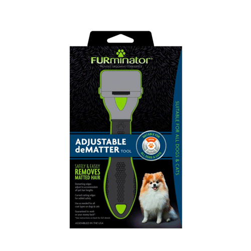 FURminator ADJUSTABLE deMatting Tool / Saca Nudo Tree Pet Store