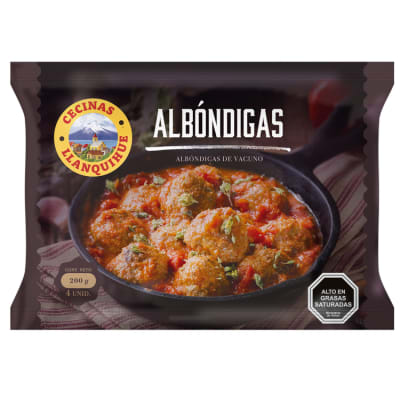 Albóndigas de Vacuno LLanquihue 200 gr.1