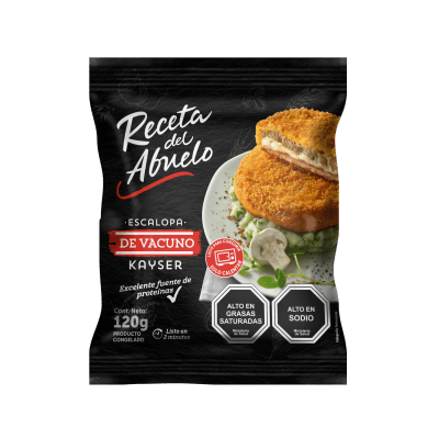 Escalopa Kayser de Vacuno Receta del Abuelo 120 gr.1