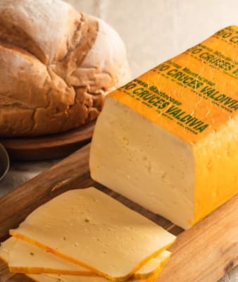 Queso Mantecoso Río Cruces de Valdivia Laminado Granel