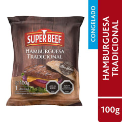 Hamburguesa Tradicional Super Beff 100 gr.