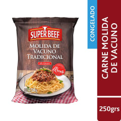 Carne Molida de Vacuno Super Beef 250 gr.