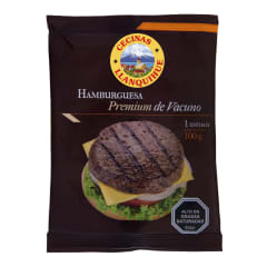 Hamburguesa Premiun de Vacuno LLanquihue