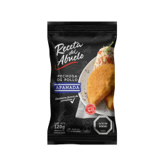Pechuga de Pollo Apanada 120 gr. Receta del Abuelo