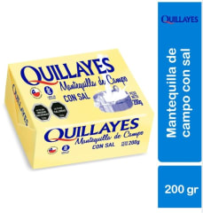 Mantequilla Con Sal Quillayes 200 gr.