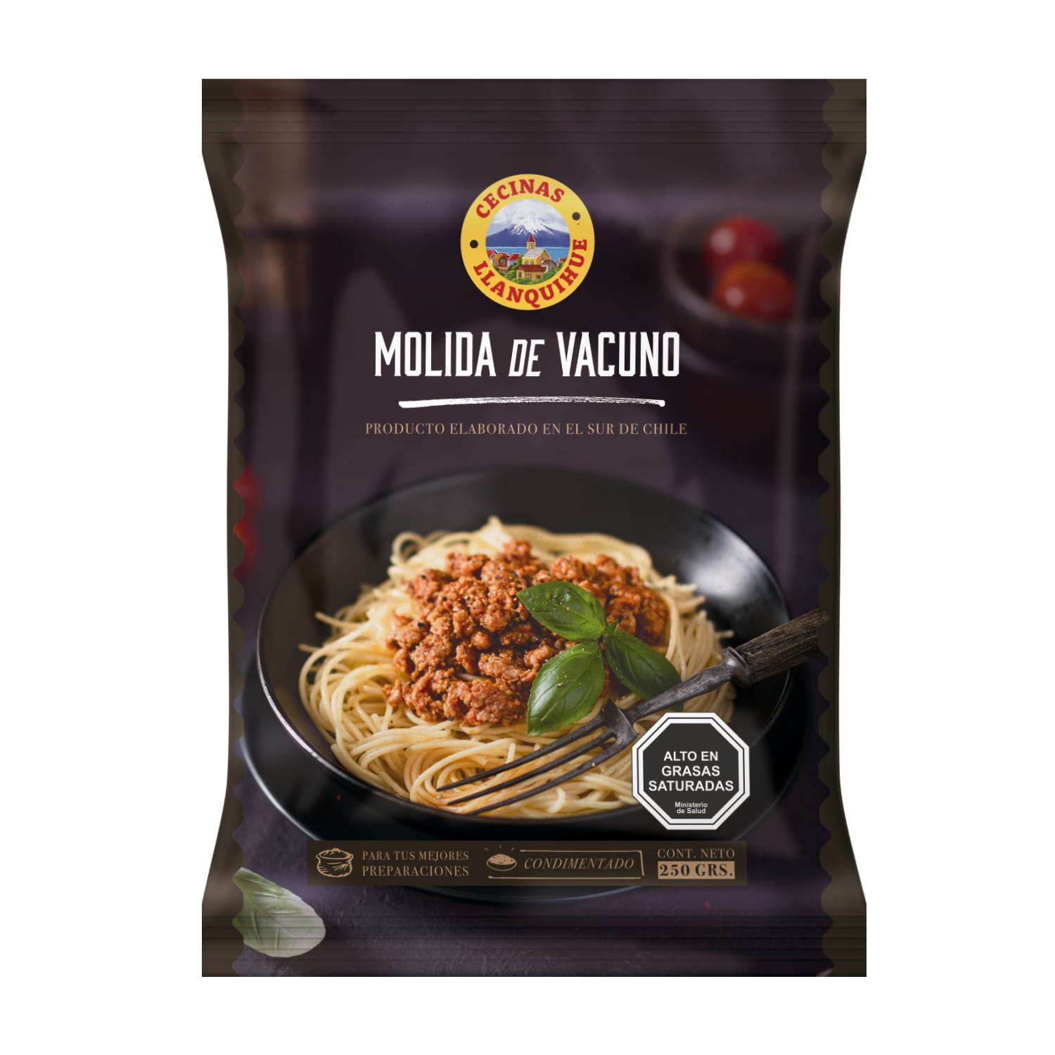 Carne Molida de Vacuno LLanquihue 250 gr.