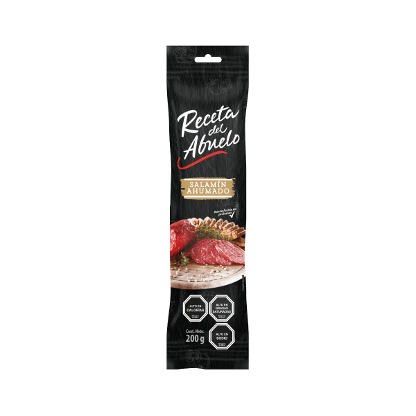 Salamín Ahumado Receta del Abuelo 200 gr
