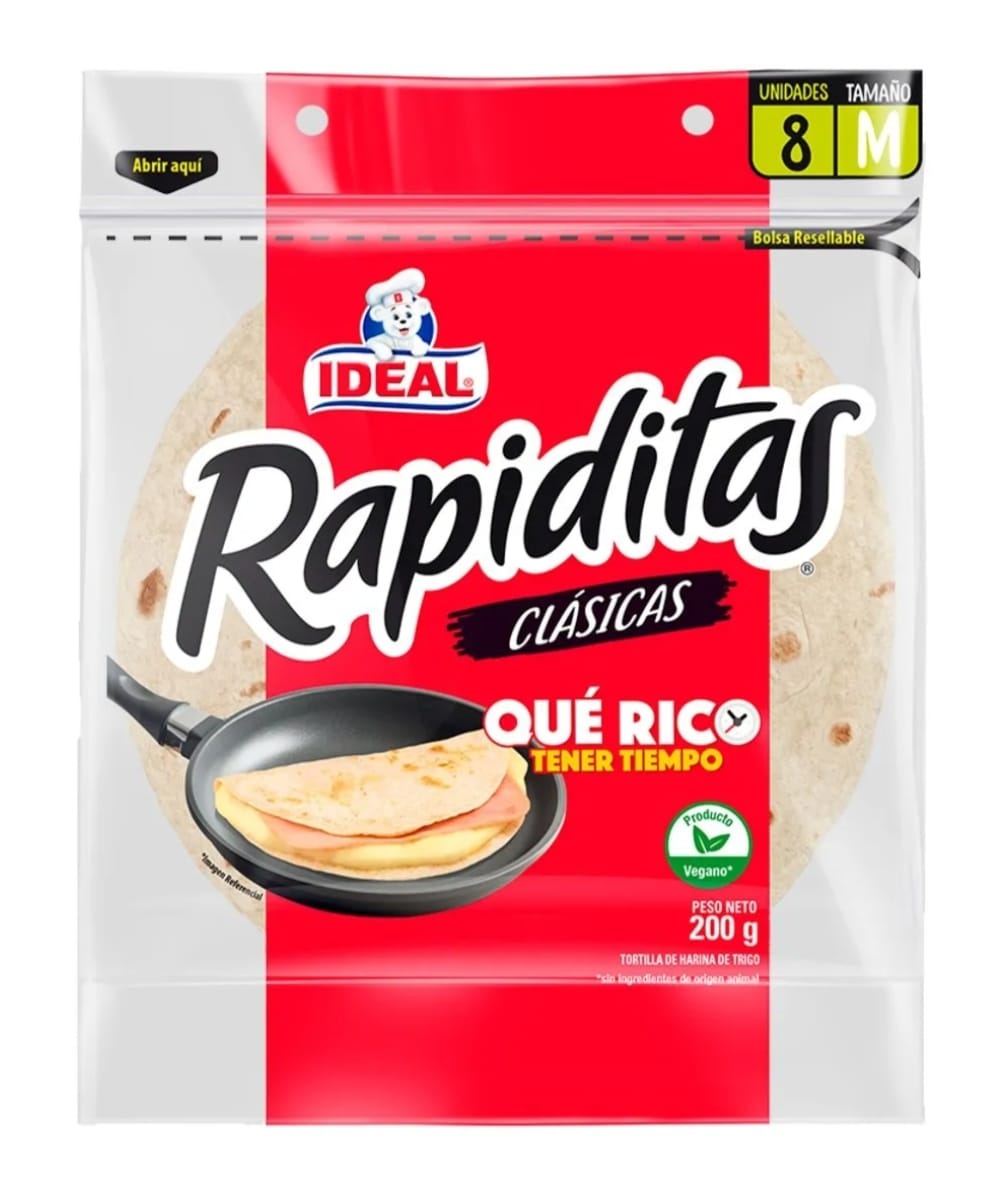 Rapiditas Clásicas Ideal 200 gr.