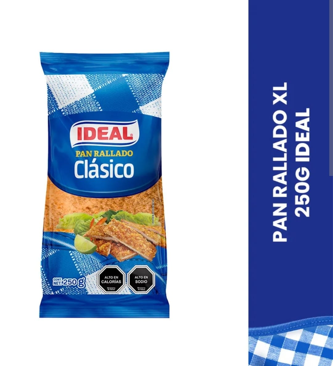 Pan Rallado Clásico Ideal 250 gr.