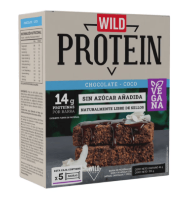 Caja Vegan Protein Bar Coconut x 20 ú.1