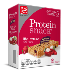 Caja Protein Snack x5 Berries&Gladeado