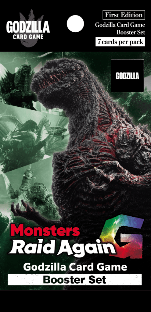 GODZILLA CARD GAME 初版 ブースターパック シュリンク付き Godzilla Card Game: Raid Again Booster | Magic Chile