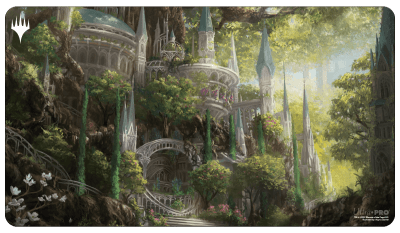 Playmat MTG Shocklands Selesnya1
