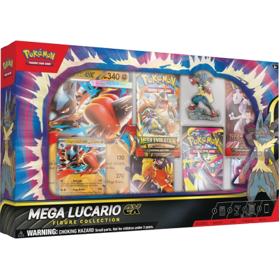 Pokemon TCG: Mega Lucario ex Figure Collection