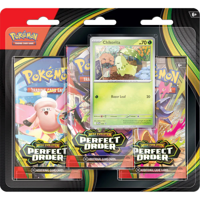 Pokemon TCG: Perfect Order 3-Booster Blister