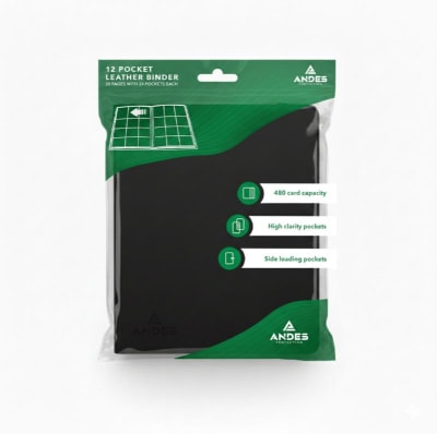 Andes Protection - 12 Pocket Leather Binder