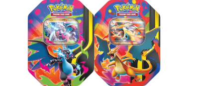 Pokemon TCG: Mega Charizard Tin (Inglés)