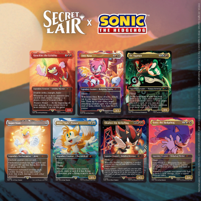 MTG: Secret Lair Sonic The Hedgehog - Friends & Foes1