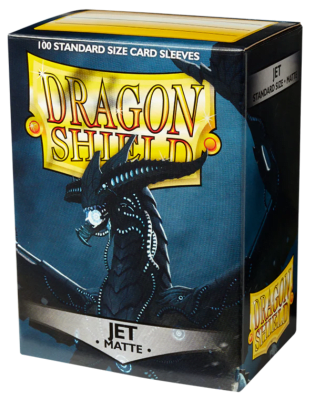 Dragon Shield Standard Size 100 Matte Jet1