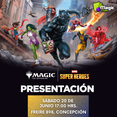 MTG: Marvel Super Heroes Pre-lanzamiento 20/06/2026