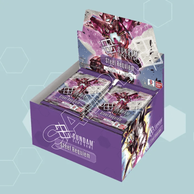 Gundam Card Game - Steel Requiem GD03 Booster Box1