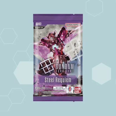 Gundam Card Game - Steel Requiem GD03 Booster1