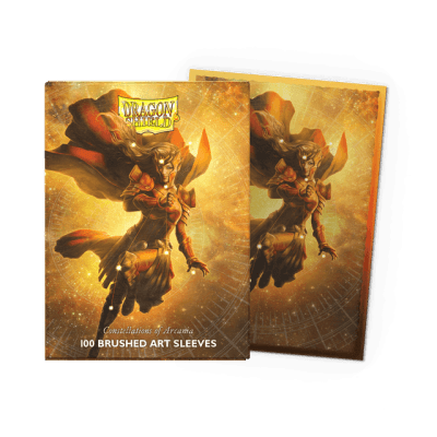 Constellations Dragon Shield Art Sleeves Brushed 100