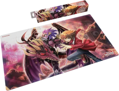 YGO: 25th Jaden y Yubel Playmat1